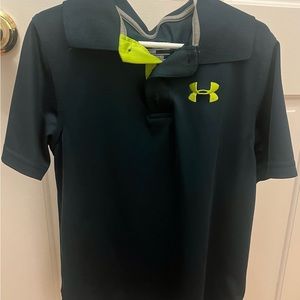 Youth golf shirt- under armour